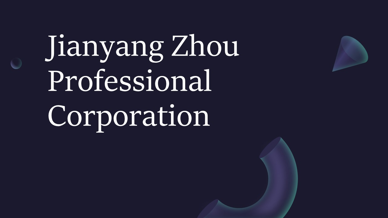 Jianyang Zhou Professional Corporation